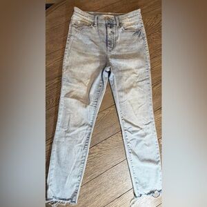 Eunina Super High Rise Skinny Crop Women Jeans